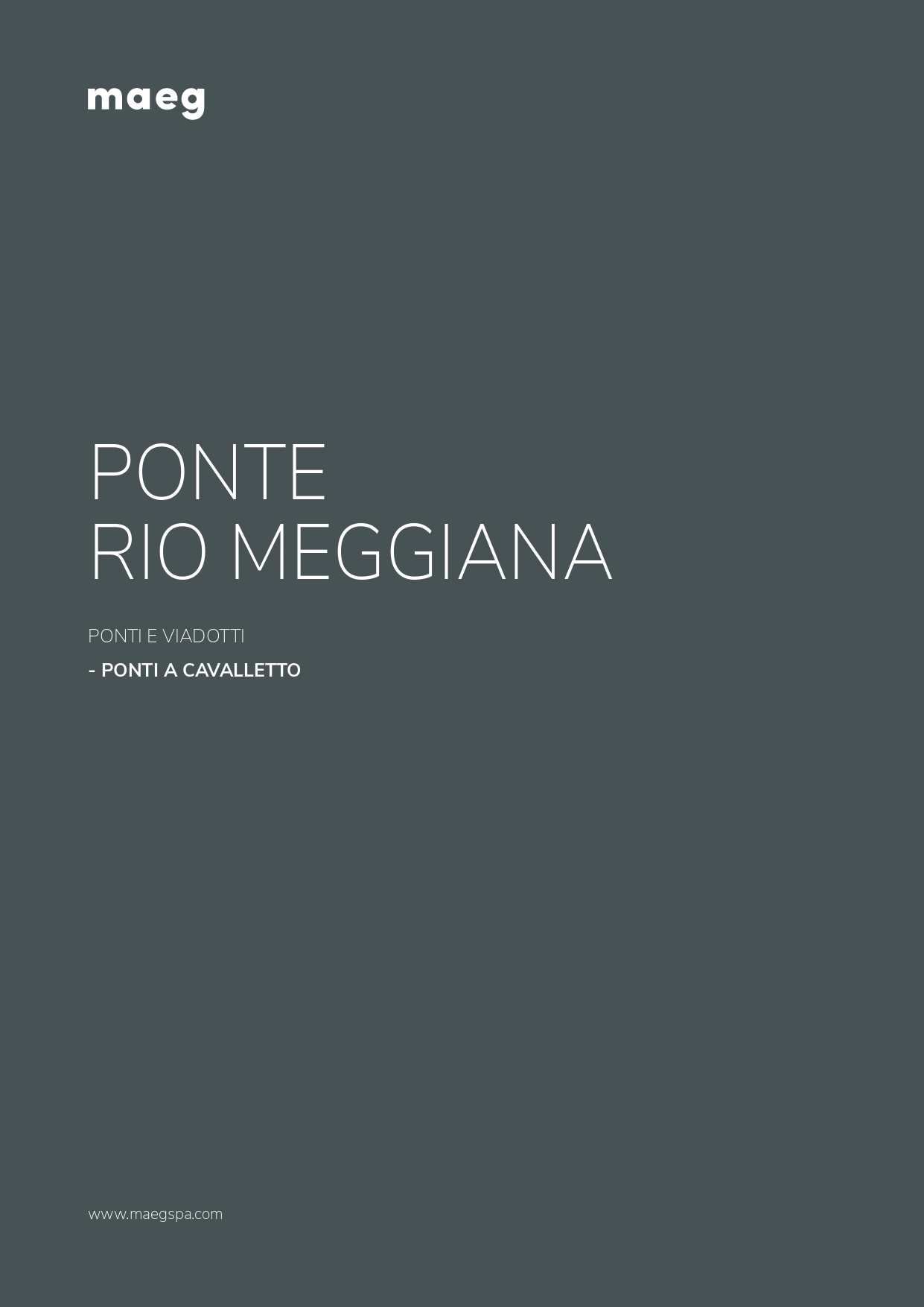 Rio Meggiana bridge